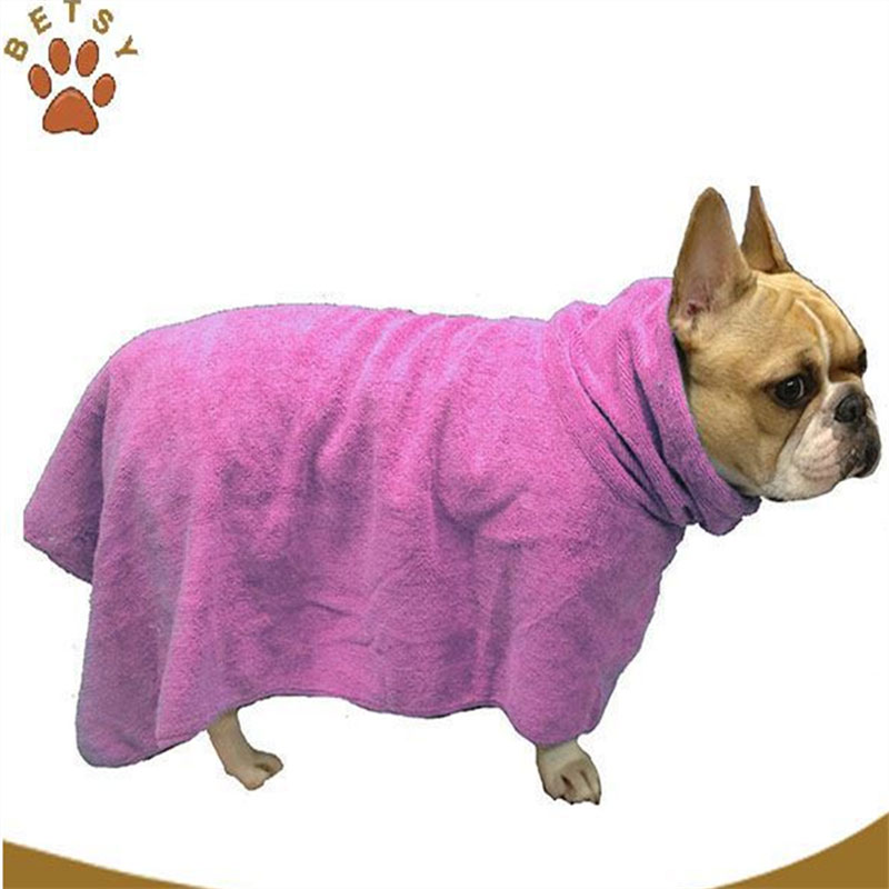 vente microfibre mignon d'hiver 2015 chaud gros pet peignoirs