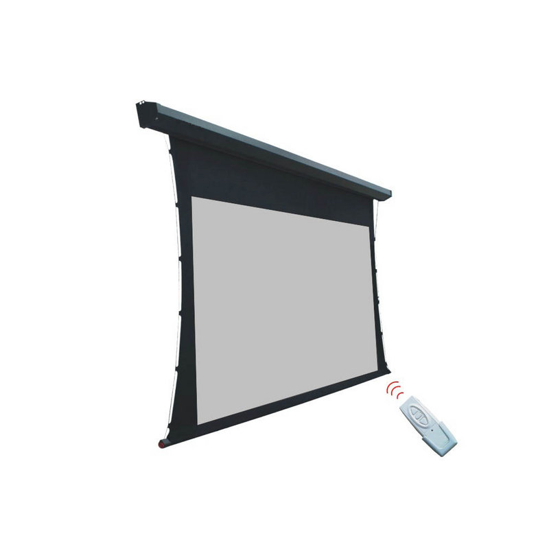 choisir le grand écran pour voir ce que le projecteur est forte luminosité et super.