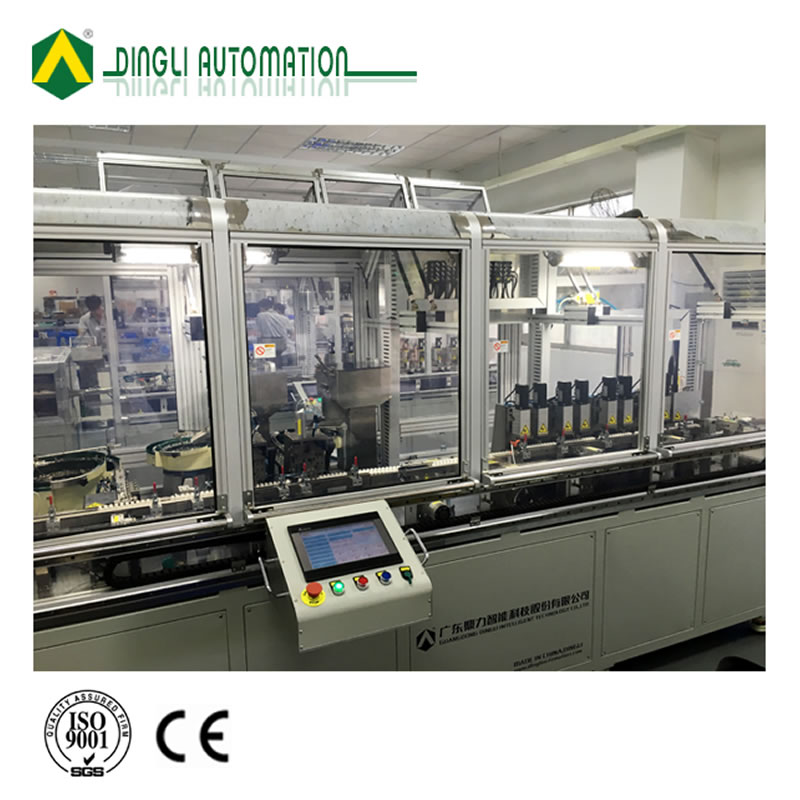 interrupteur électrique à verrouillage automatique pour machine assemblée automatique et essais