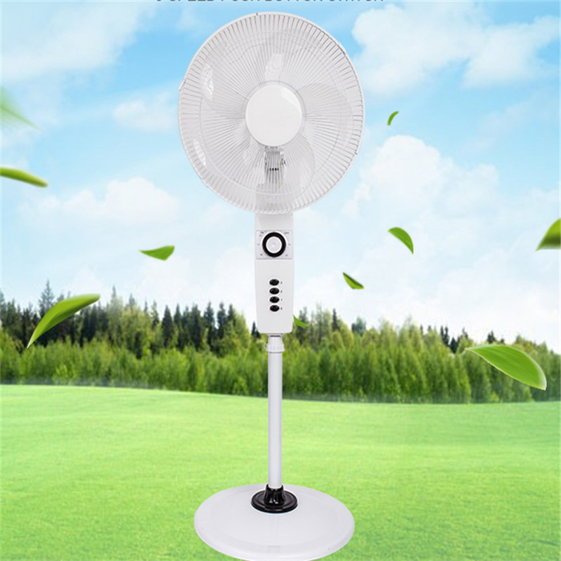 Ventilateur en plastique de piédestal de fan de support de refroidissement de 16 pouces (40cm) et de 18 pouces (45cm) avec la base ronde stable