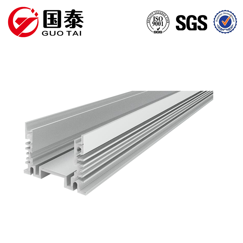 Le profil en aluminium d'évier de profil de LED Profilé en aluminium d'extrusion de profil fabriquent le poids de la section en aluminium