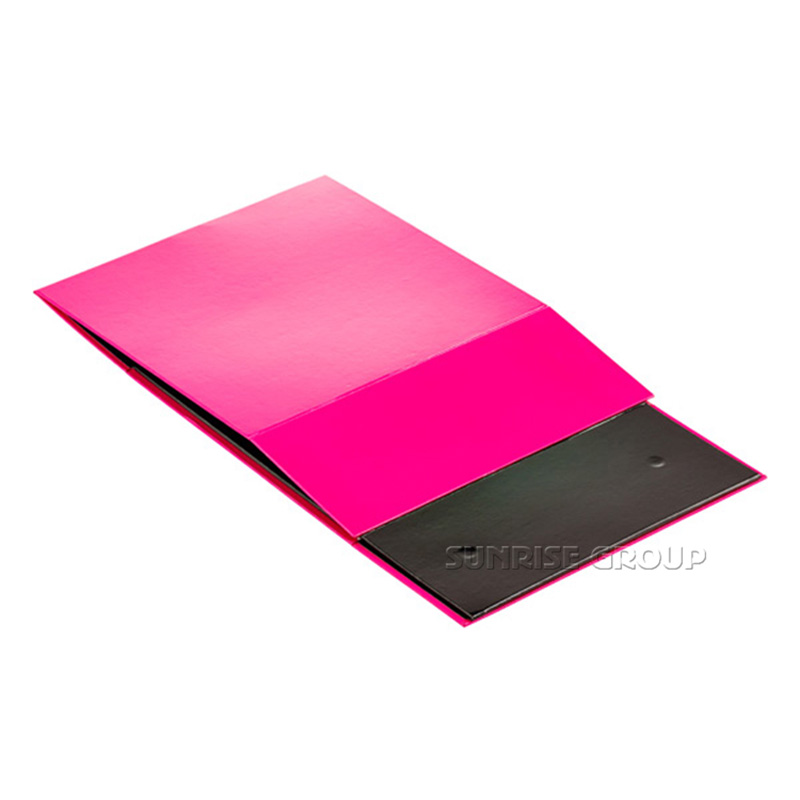 Caisse pliante de papier cadeau d'emballage sur mesure