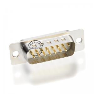 Connecteur mâle vga de type d 15 broches