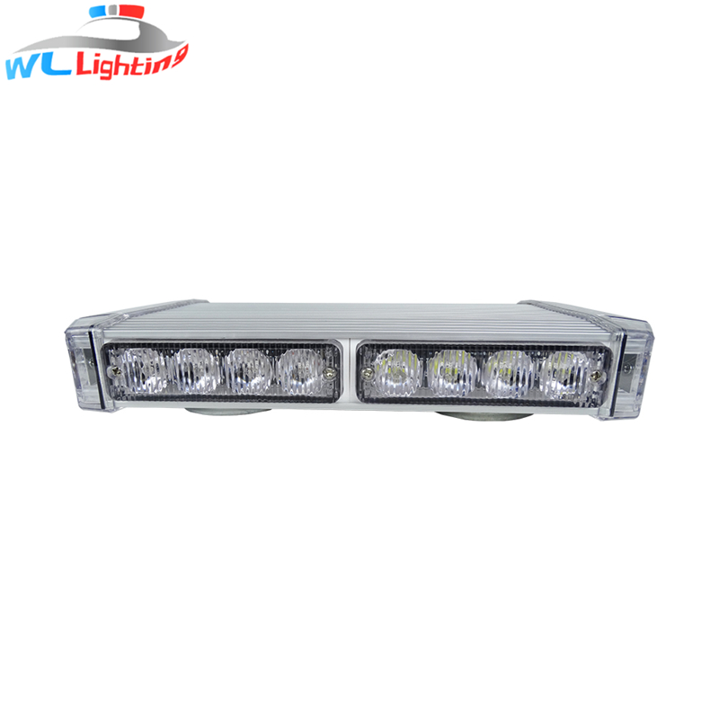 12 '' Ambre Avertissement Mini Stroboscope Barre de Lumière Urgence 12v 24v Super Slim Police Lightbar