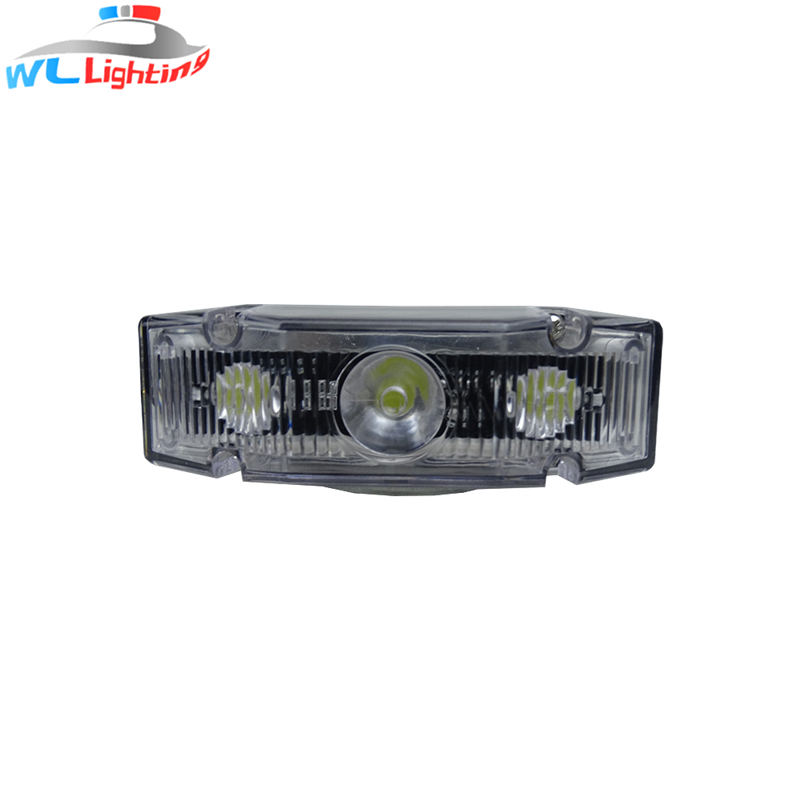 12 '' Ambre Avertissement Mini Stroboscope Barre de Lumière Urgence 12v 24v Super Slim Police Lightbar