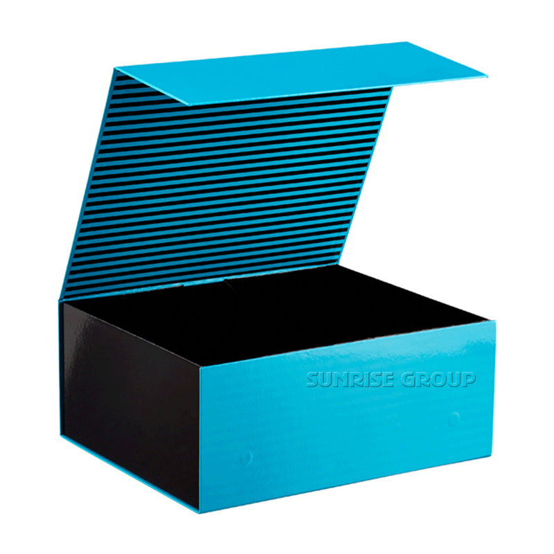 Boîte de cadeau pliable de fermeture magnétique de luxe #collapsiblebox
