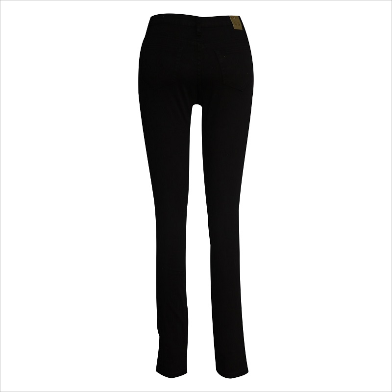 Jean skinny noir tout déchiré WS1015