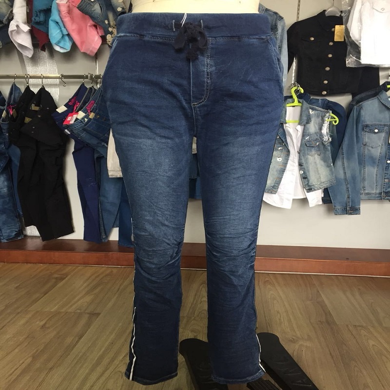 femmes taille élastique causale jean WSMC7005