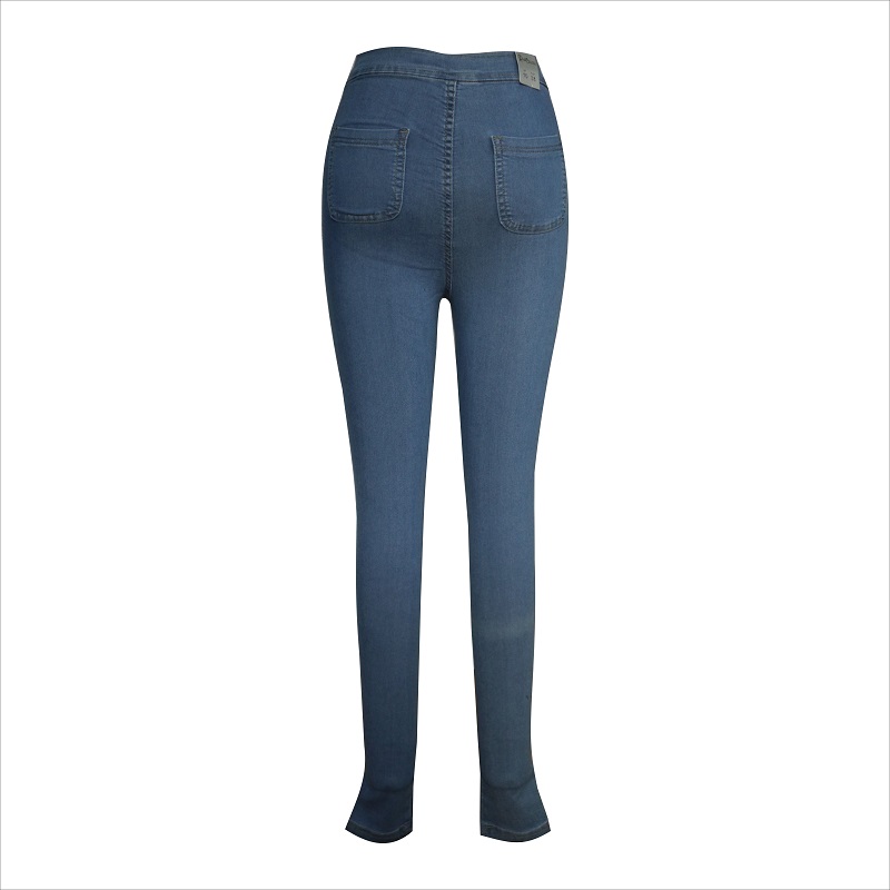 Jean skinny disco genou vieilli WS1132