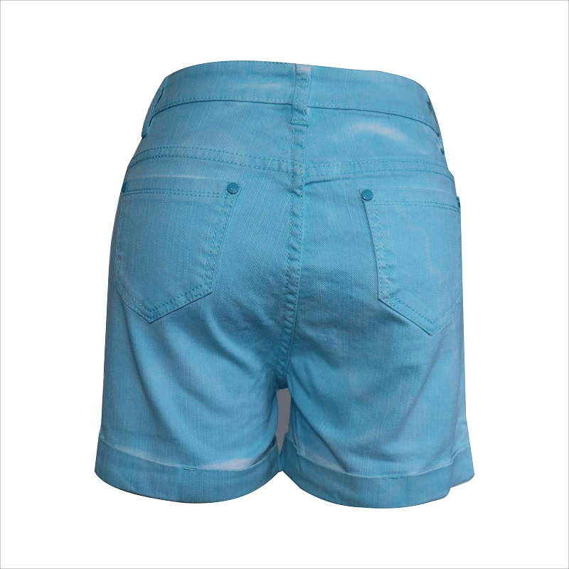 femmes couleur retournent shorts WS1017