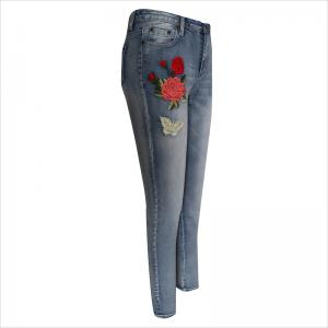 jeans de broderie pour femme WS1382 $ 8- $ 9