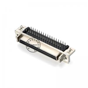 Fabriqué en Chine connecteur en alliage de zinc SCSI 68 broches connecteur femelle