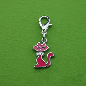 Fournissez l'ornement accrochant de chien de pendant de chat de produits d'alliage de zinc pour animaux de compagnie