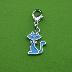 Fournissez l'ornement accrochant de chien de pendant de chat de produits d'alliage de zinc pour animaux de compagnie