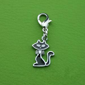 Fournissez l'ornement accrochant de chien de pendant de chat de produits d'alliage de zinc pour animaux de compagnie