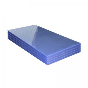 Feuille en plastique rigide transparente de 400 microns de PVC pour la formation sous vide