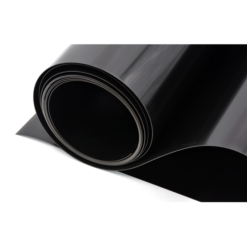 Feuille en plastique flexible noire 1MM de HANCHES de polystyrène de couleur PS à haute impression de couleur d'impact