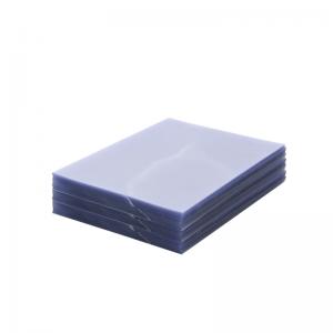Film transparent de transfert de chaleur de PVC de petit pain en plastique 2018