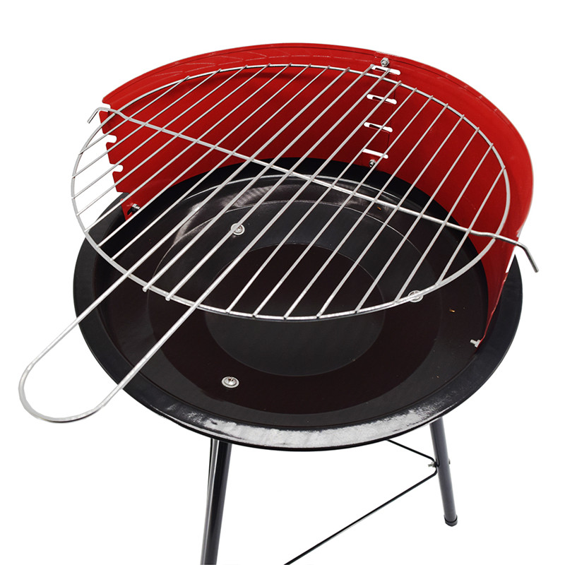 prix bas hauteur réglable en plein air barbecue au charbon simple barbecue