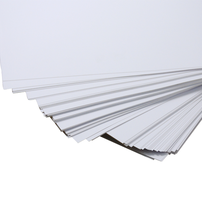 Feuilles d'impression en plastique flexibles minces de papier de PET blanc blanc