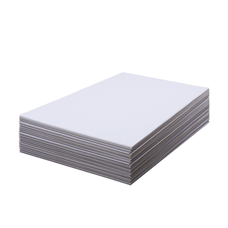 Feuilles d'impression en plastique flexibles minces de papier de PET blanc blanc