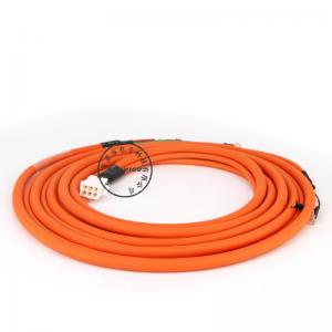 Le fabricant de servomoteur Yaskawa JZSP-C7M41-03-E de Chine de fabricant a protégé le type d'alimentation de câble de câble