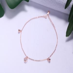 bracelet de cheville en argent