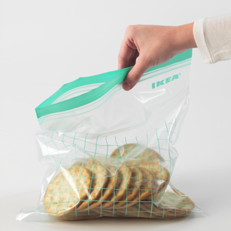 sacs en plastique scellés avec fermeture à glissière personnalisés