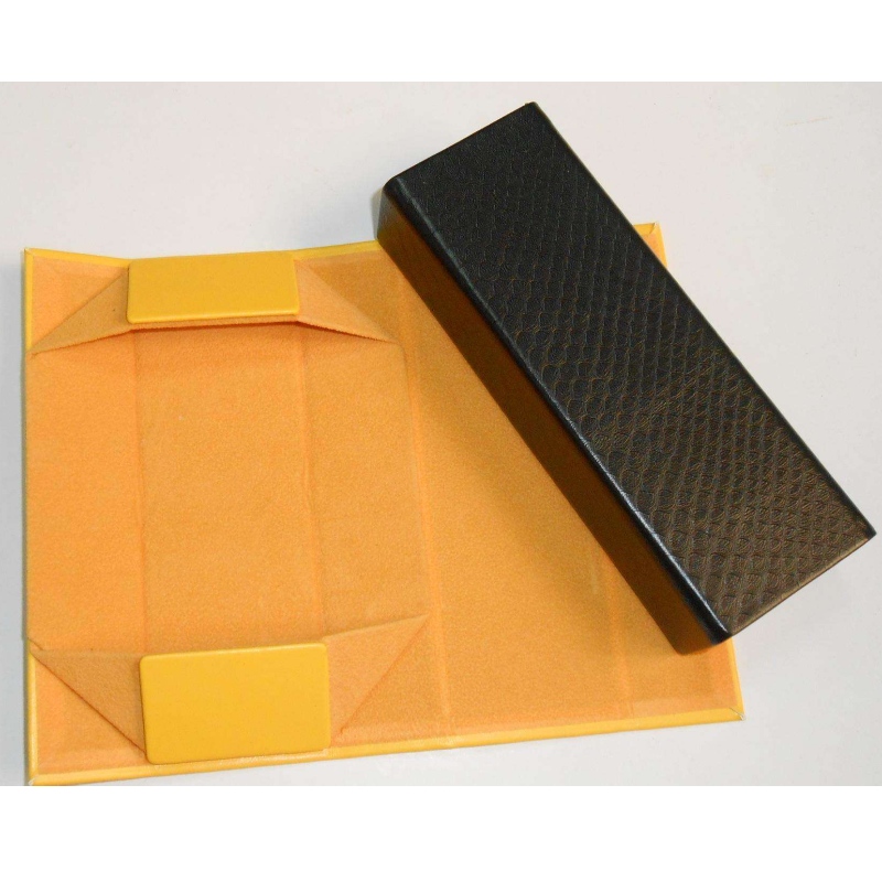 Boîte à papier pliable magnétique en une pièce avec format et logo personnalisés