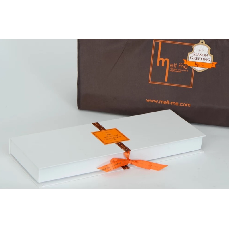 boîte d'emballage cadeau de luxe en carton avec impression et taille personnalisées