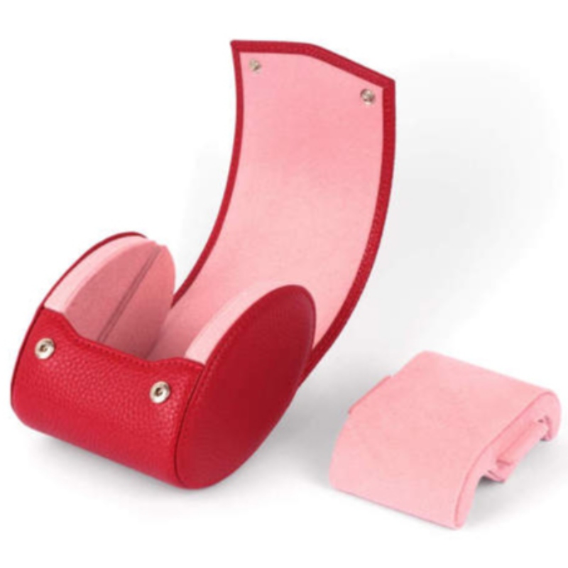 boîte de montre en faux cuir