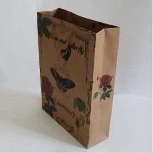 Sacs en papier pour porte-avions à motif CMJN