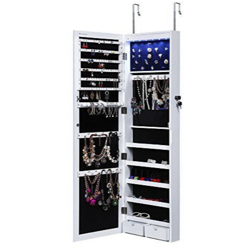 Armoire à bijoux LED