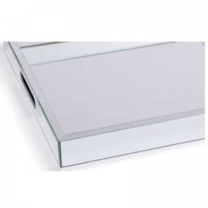 Plateau de service miroir
