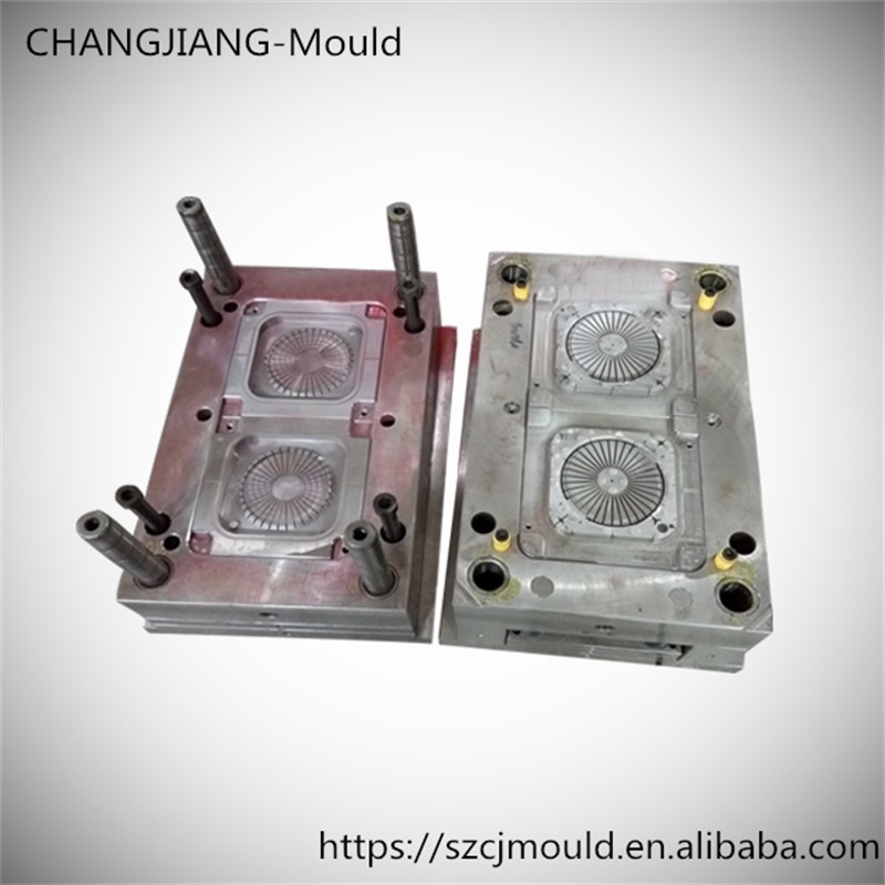 Le ventilateur en plastique d'injection de haute précision partie le moule, coutume d'ODM / OEM