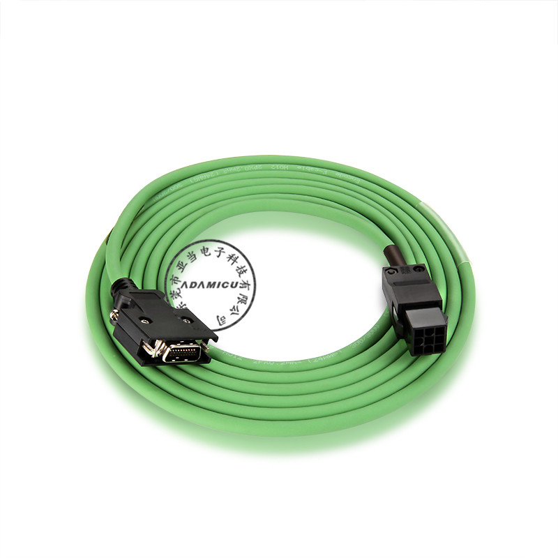 Câble électrique industriel ASD-A2-EN0003-G de codeur de moteur de delta de haute qualité