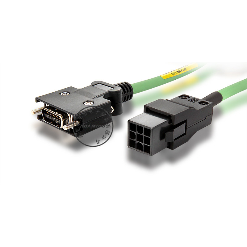 Câble électrique industriel ASD-A2-EN0003-G de codeur de moteur de delta de haute qualité