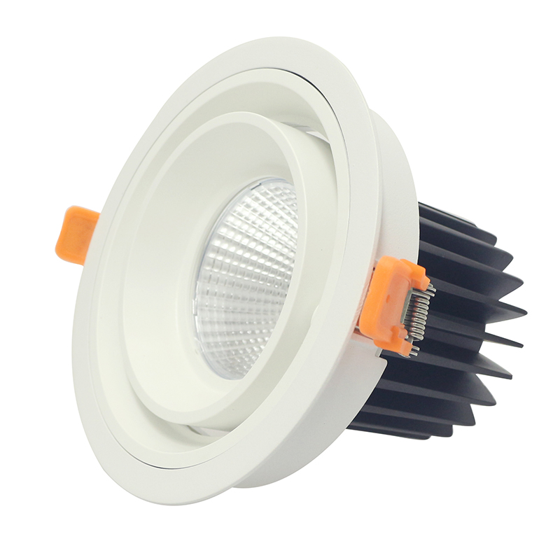 La lampe de plafond CEB 20W 30W de plafond de forme ronde et carrée de LED a enfoncé la lumière menée lumière de bâti de Ceilling