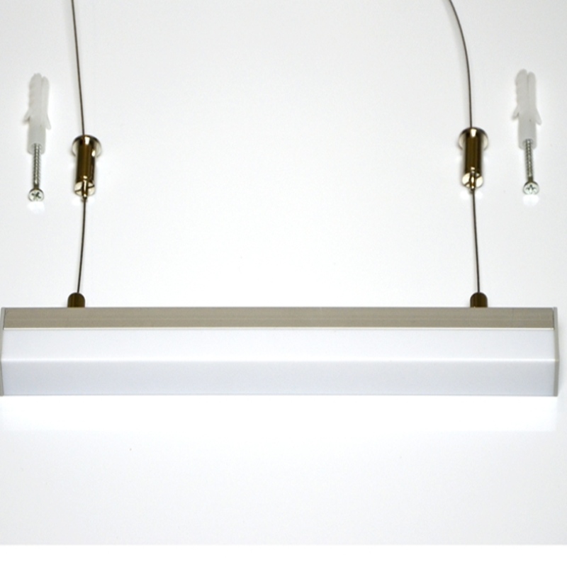 Profilés en aluminium de haute qualité pour la décoration de la bande LED d'intérieur 2623