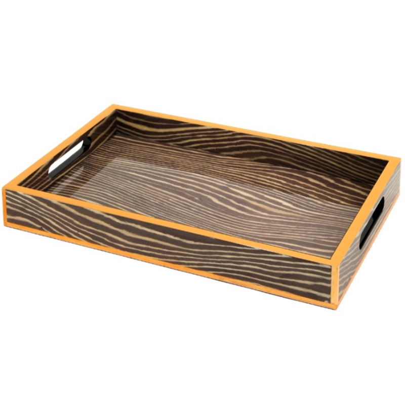 Ensemble de 2 plateaux de table