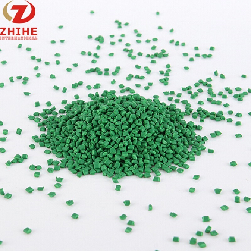 Mélange maître PP vert pour produits en plastique