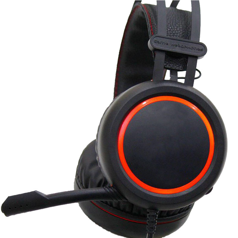 Annulation du bruit du casque 2018 de logo personnalisé pour PS4, ordinateur portable, PC