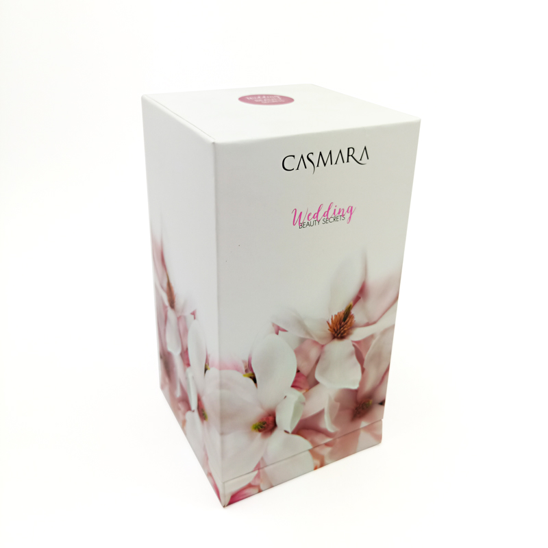 beauté cosmétique rose emballage papier cadeau boîte