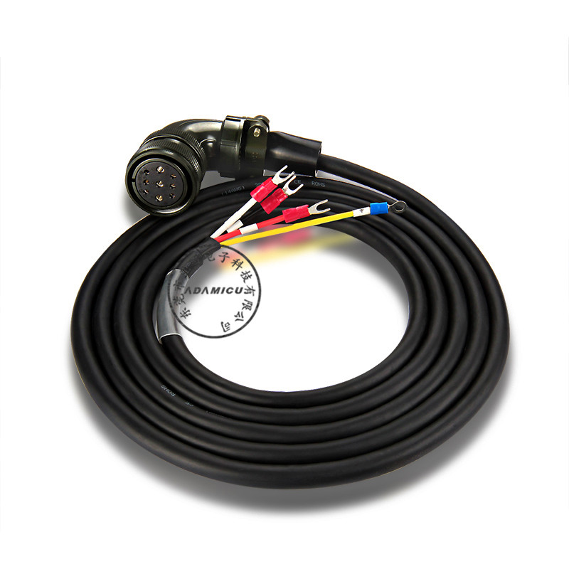 câble et compagnie de fils câble d'alimentation du servomoteur Delta ASD-A2-PW2003