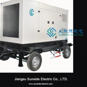générateur diesel de remorque automatique