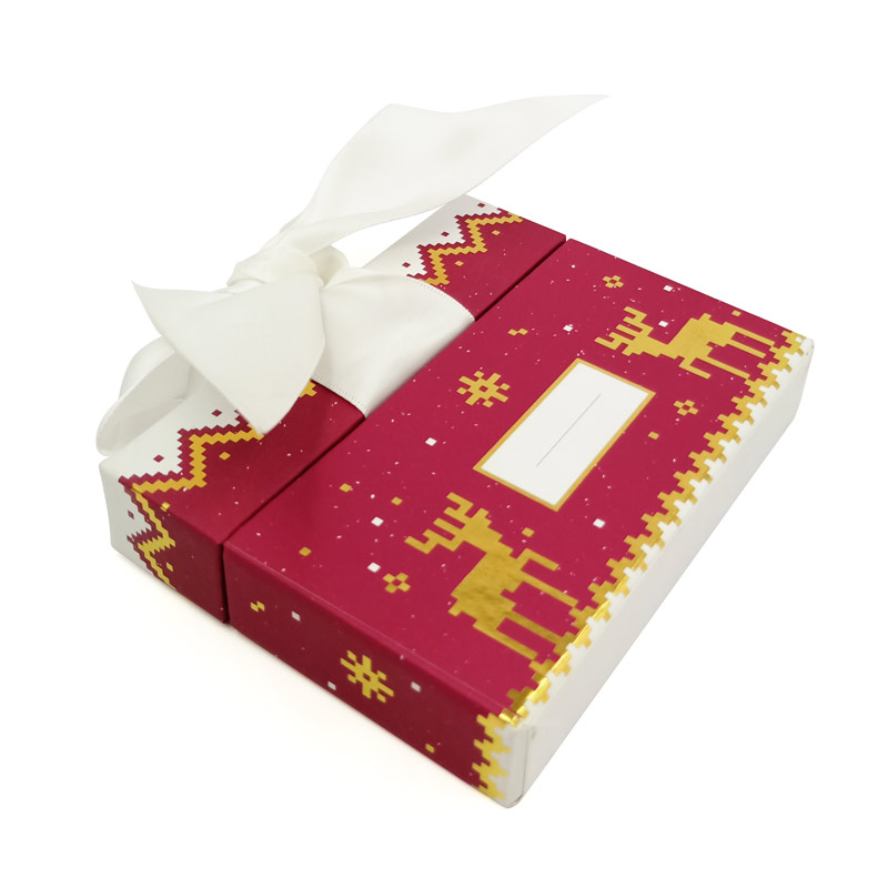 Boîte-cadeau d'emballage en papier de carton imprimée par coutume se pliant magnétique