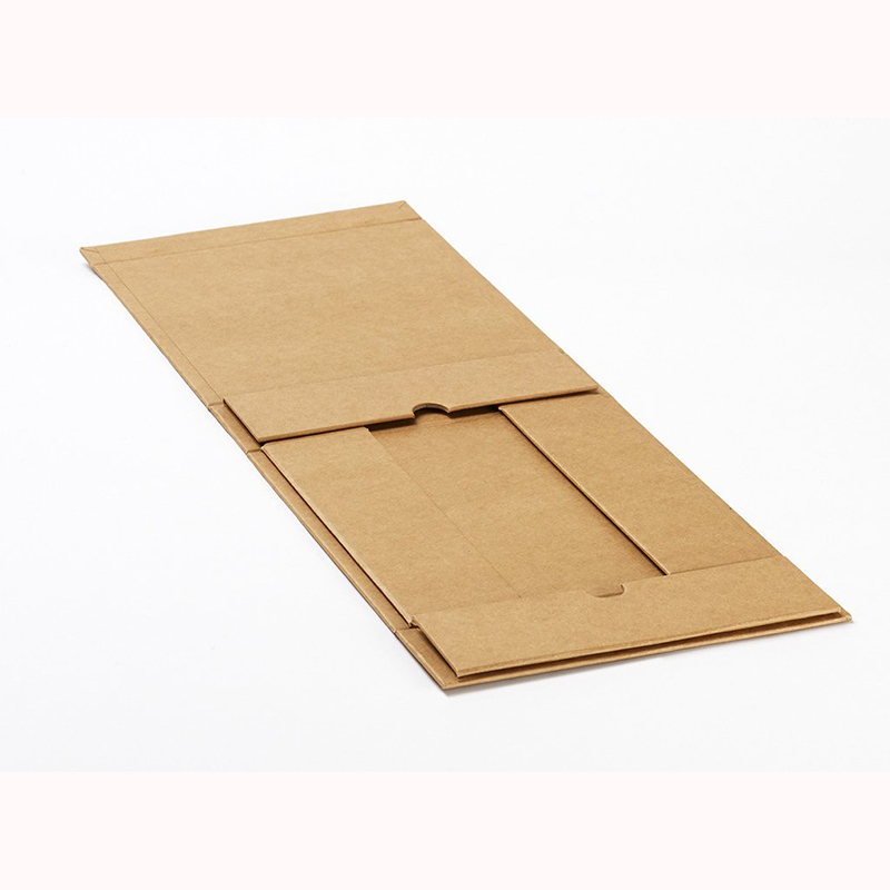 Fait à la main whosale design personnalisé luxe beau carton pliant boîte de cadeau de papier kraft