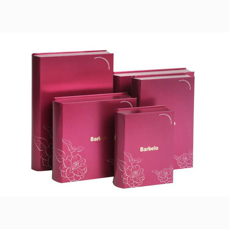 Coffret cadeau élégant en forme de livre classique