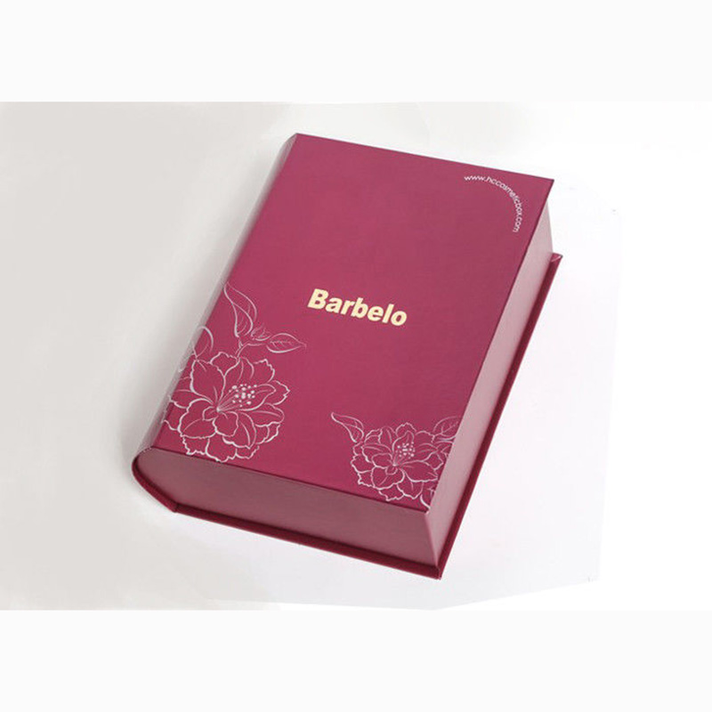Coffret cadeau élégant en forme de livre classique