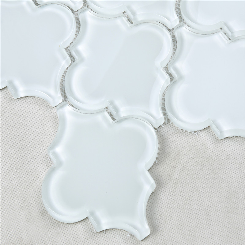 Carreaux de mosaïque décoratifs jet d'eau irrégulière en forme de lanterne